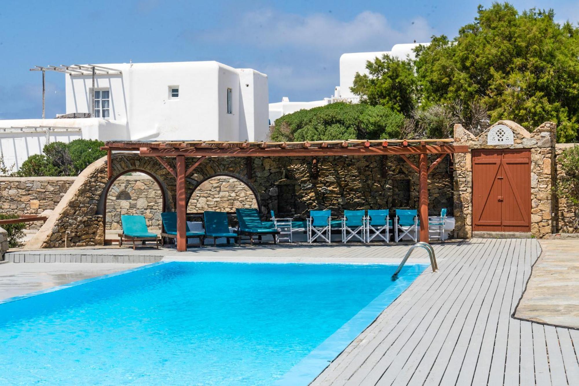Villa Casa De Blue Mykonos Town Exterior foto