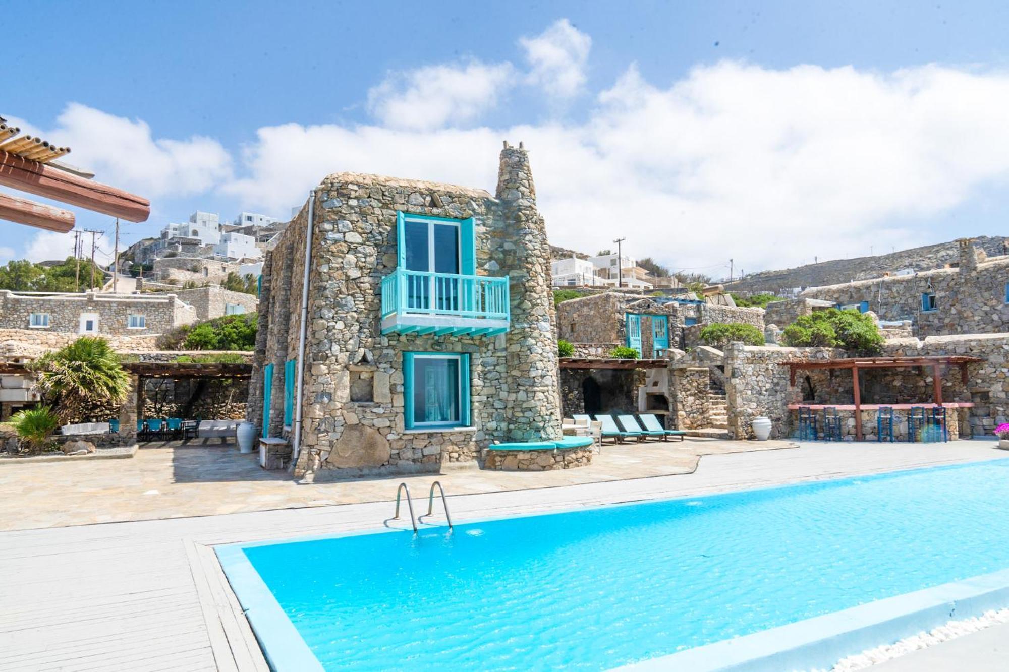 Villa Casa De Blue Mykonos Town Exterior foto