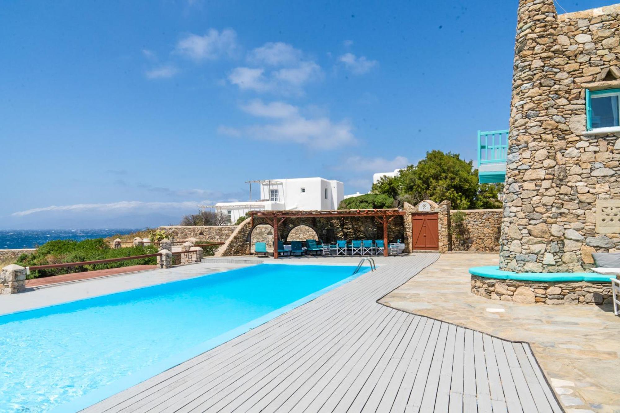 Villa Casa De Blue Mykonos Town Exterior foto
