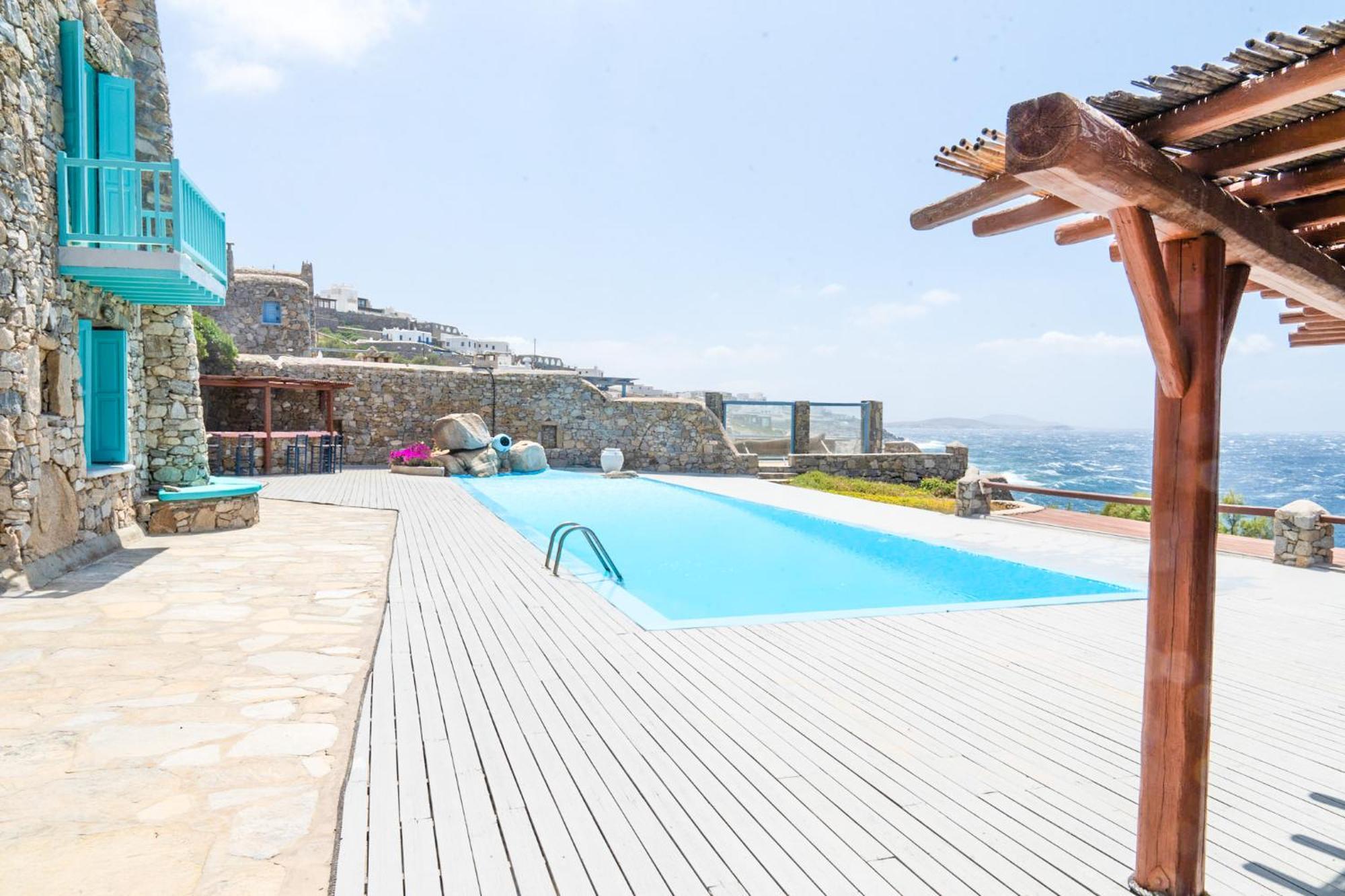 Villa Casa De Blue Mykonos Town Exterior foto