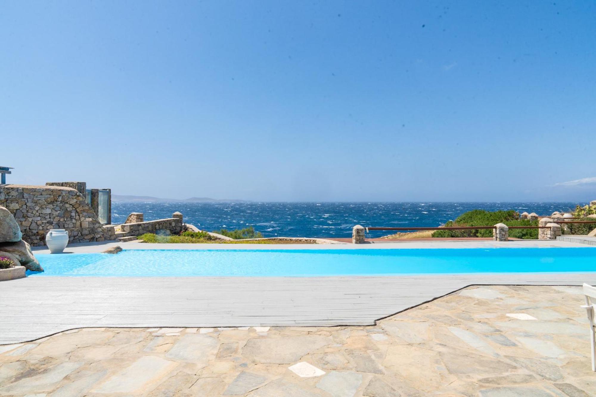 Villa Casa De Blue Mykonos Town Exterior foto